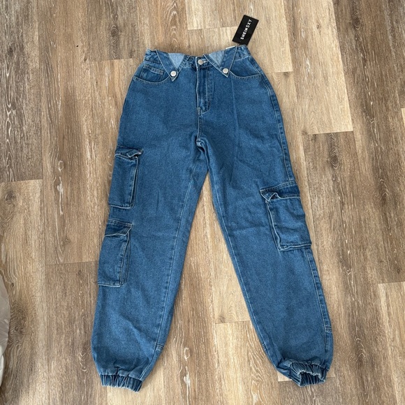 SHEIN Denim - SHEIN Denim Cargo Joggers